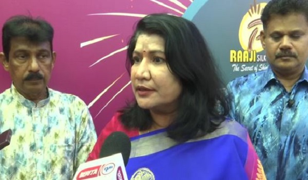 Timbalan Menteri Perpaduan Negara K. Saraswathy ditemui selepas majlis penyampaian sijil pengiktirafan Malaysia Book of Records di Kuala Lumpur/RTM